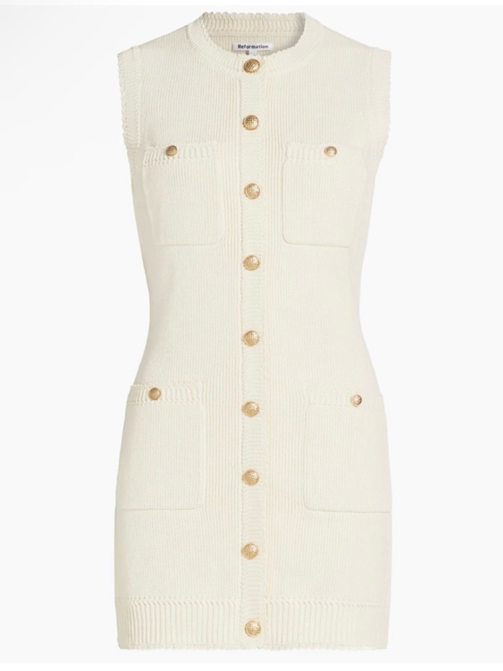 Reformation Catalina Cotton Mini Dress - Picture 2 of 10